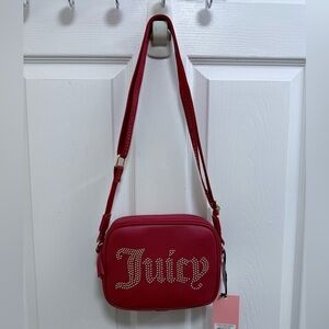 NWT Juicy Couture Obsession Camera Crossbody Bag in Cool Red